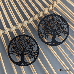 Boucles d'oreilles Arbre de vie